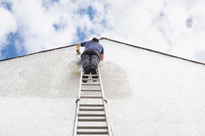 Peinture extérieure à la Bouilladisse — façades et ravalement